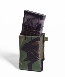 HIGH SPEED GEAR  EP-P ELASTIC RIFLE  MAG POUCH WOODLAND CAMO  FITS MOST RIFLE  MAGS LOW PROFILE