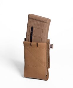 HIGH SPEED GEAR  EP-P ELASTIC RIFLE  MAG POUCH COYOTE BROWN  FITS MOST RIFLE  MAGS LOW PROFILE