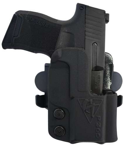 COMP-TAC INTERNATIONAL OWB KYDEX MODULAR MOUNT SIG P365 RH BLACK