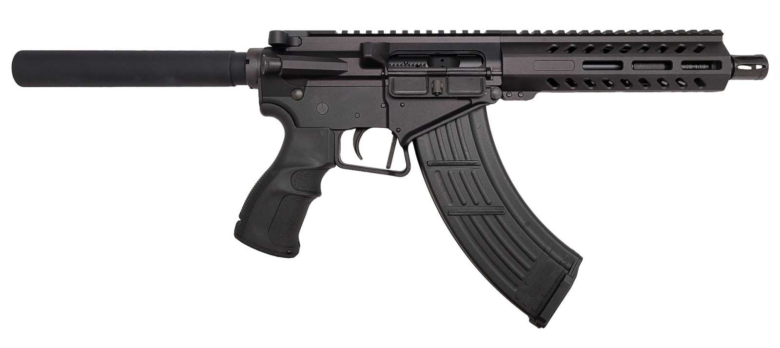 SILVER SHADOW GILBOA M43 PISTOL HGA 7.62X39MM 7.5IN BBL BLACK 1-30RD MAG 1:10RH TWIST - SILVER_SHADOW