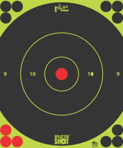 6 SPLATTERSHOT BULLSEYE GRN 12 TARGET PK