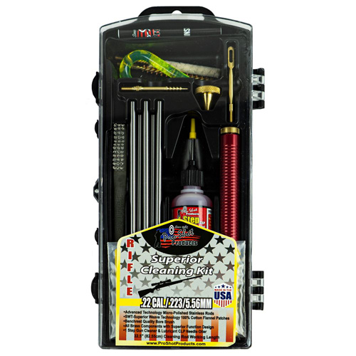 CLEANING KIT RIFLE 22/223/5.56 CAL BOX