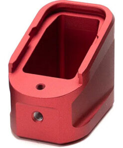 ALUM EXT MAG PLATE GLK G17 / G22 RED