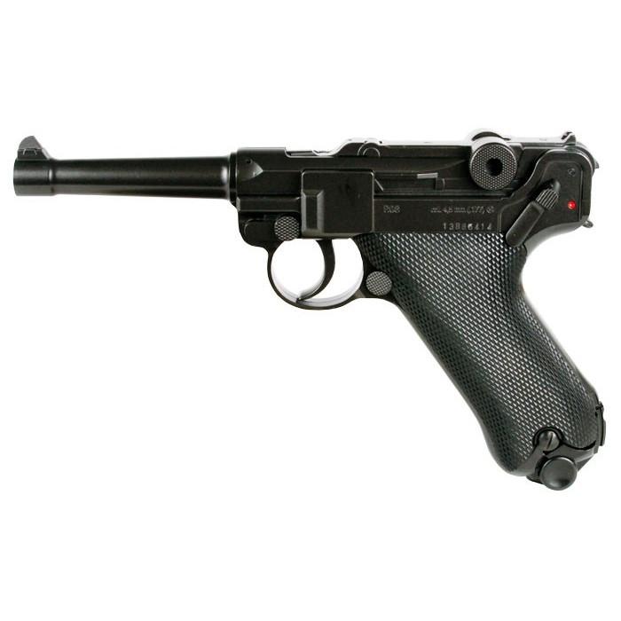 Umarex RWS Legends P.08 Luger Air Pistol .177 Cal 21rd Black