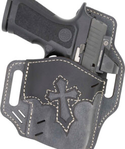 VERSACARRY ARC ANGEL HOLSTER - OWB GREY/BLACK SIZE 3