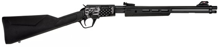 Rossi Gallery EN18 Pump Rifle - .22 LR | Black | 18" Barrel | Polymer Stock