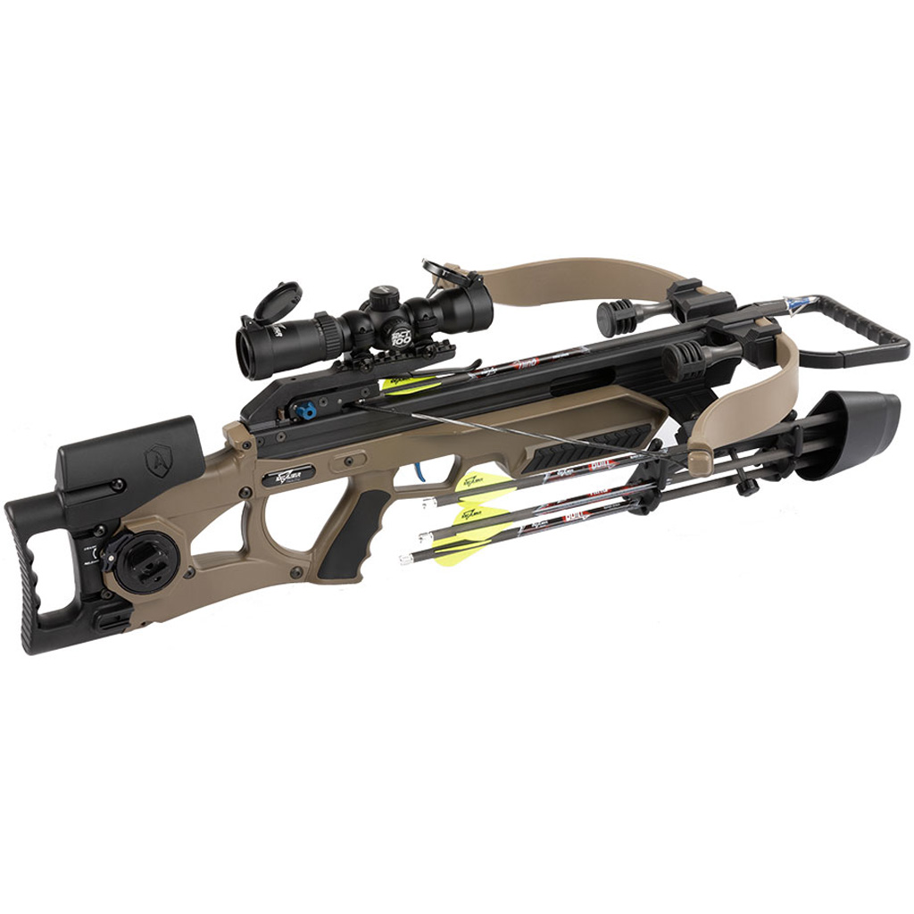 Excalibur Assassin Extreme Crossbow Package FDE w/ Tact100 Scope
