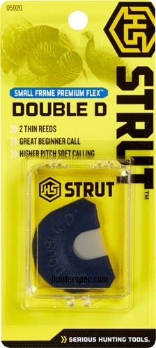 HS STRUT TURKEY CALL DIAPHRAGM - PREM FLEX DOUBLE D SMALL FRAME 2 HS STRUT TURKEY CALL DIAPHRAGM - PREM FLEX DOUBLE D SMALL FRAME - Image 2