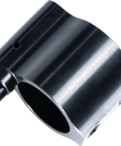 ZEROED ADJUSTBLE GAS BLOCK - BLACK, .750"