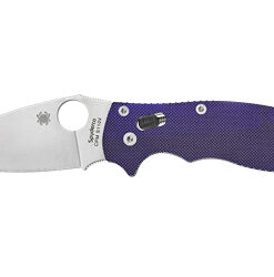 SPYDERCO MANIX 2 G-10 DARK BL 3.375"
