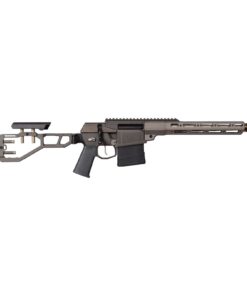 Q THE  FIX RIB SBR 8.6 BLK 12IN BBL 1:3 TWIST WITH BLACK ACCENTS FOLDING ADJ STOCK 10RD MAG