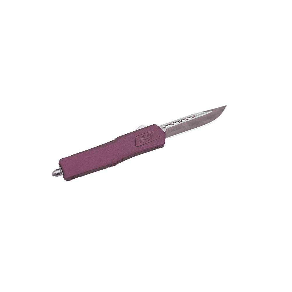 GREAT LAKES FIREARMS GLFA MEDIUM KNIFE 8IN SMOOTH BLADE BLACK CHERRY