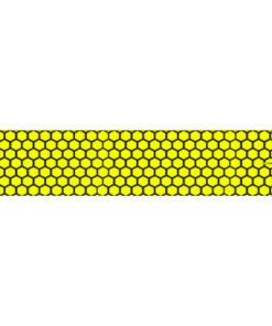 White Water Archery Honeycomb Fade Arrow Wraps Open Flo Yellow 5 in. x 1.125 in. 15 pk.
