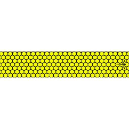 White Water Archery Honeycomb Fade Arrow Wraps Open Flo Yellow 5 in. x 1.125 in. 15 pk.