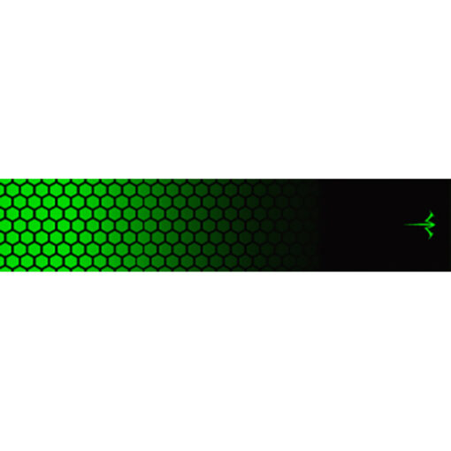 White Water Archery Honeycomb Fade Arrow Wraps Fade Lime Green 5 in. x 1.125 in. 15 pk.