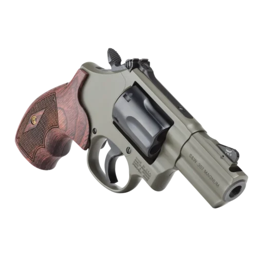 SMITH & WESSON PC MODEL 19 CARRY COMP 357 MAG REVOLVER 2.5" MOSS CERAKOTE 6RD