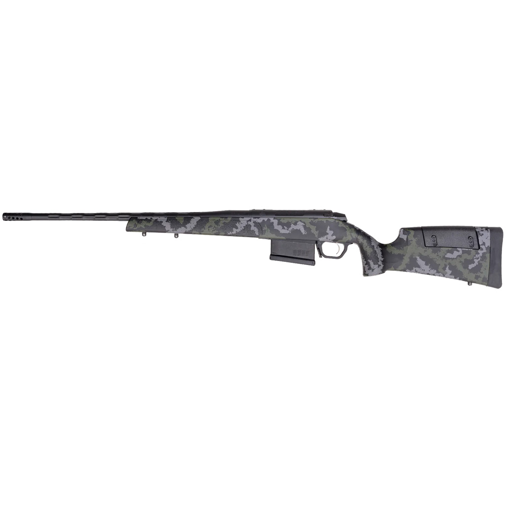 Weatherby 307 Range XP2 Rifle 7mm Backcountry 20 in Grn/BLK/Grey w/Brake RH 2 Weatherby 307 Range XP2 Rifle 7mm Backcountry 20 in Grn/BLK/Grey w/Brake RH - Image 2
