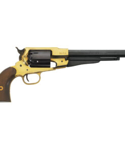 Pietta 1858 New Model Army No Name Revolver 44 Cal. 8 in. Walnut Grip w/Snake