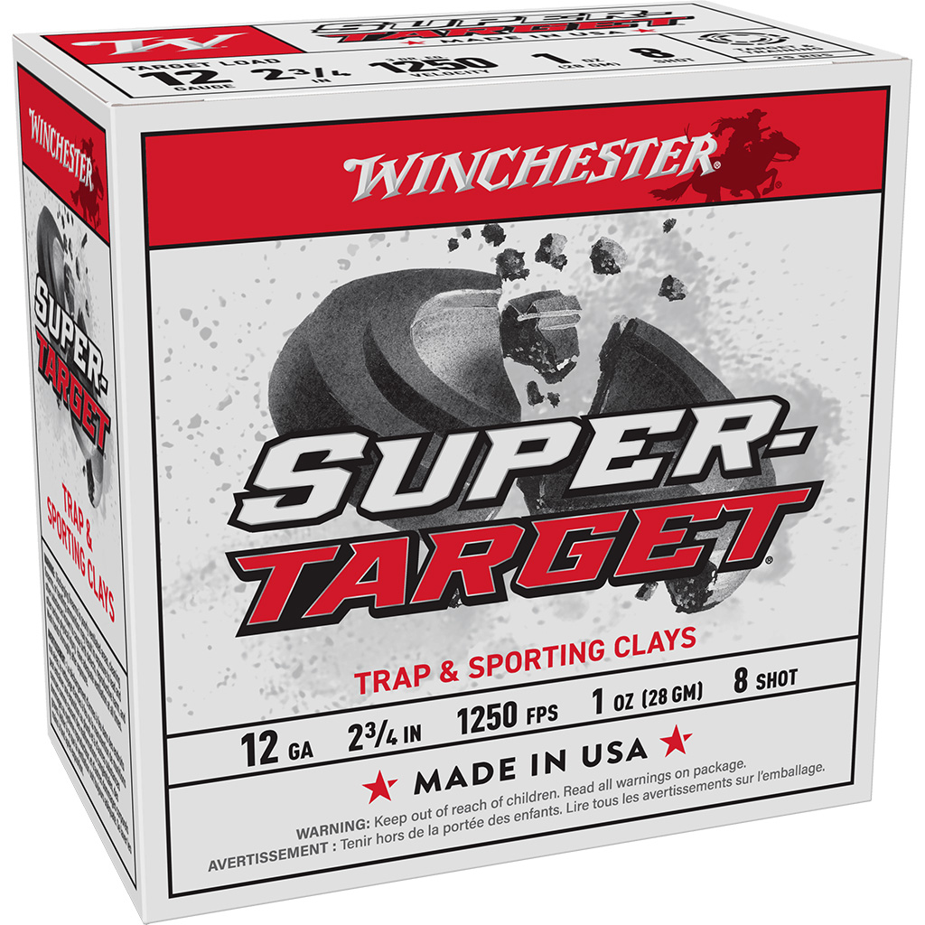 Winchester Super Target Load 12 ga. 2 3/4 in.1 oz. 8 Shot 25 rd. 3 Winchester Super Target Load 12 ga. 2 3/4 in.1 oz. 8 Shot 25 rd. - Image 3