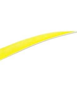 Trueflight Shield Cut Feathers Chartreuse 5 in. LW 100 pk.
