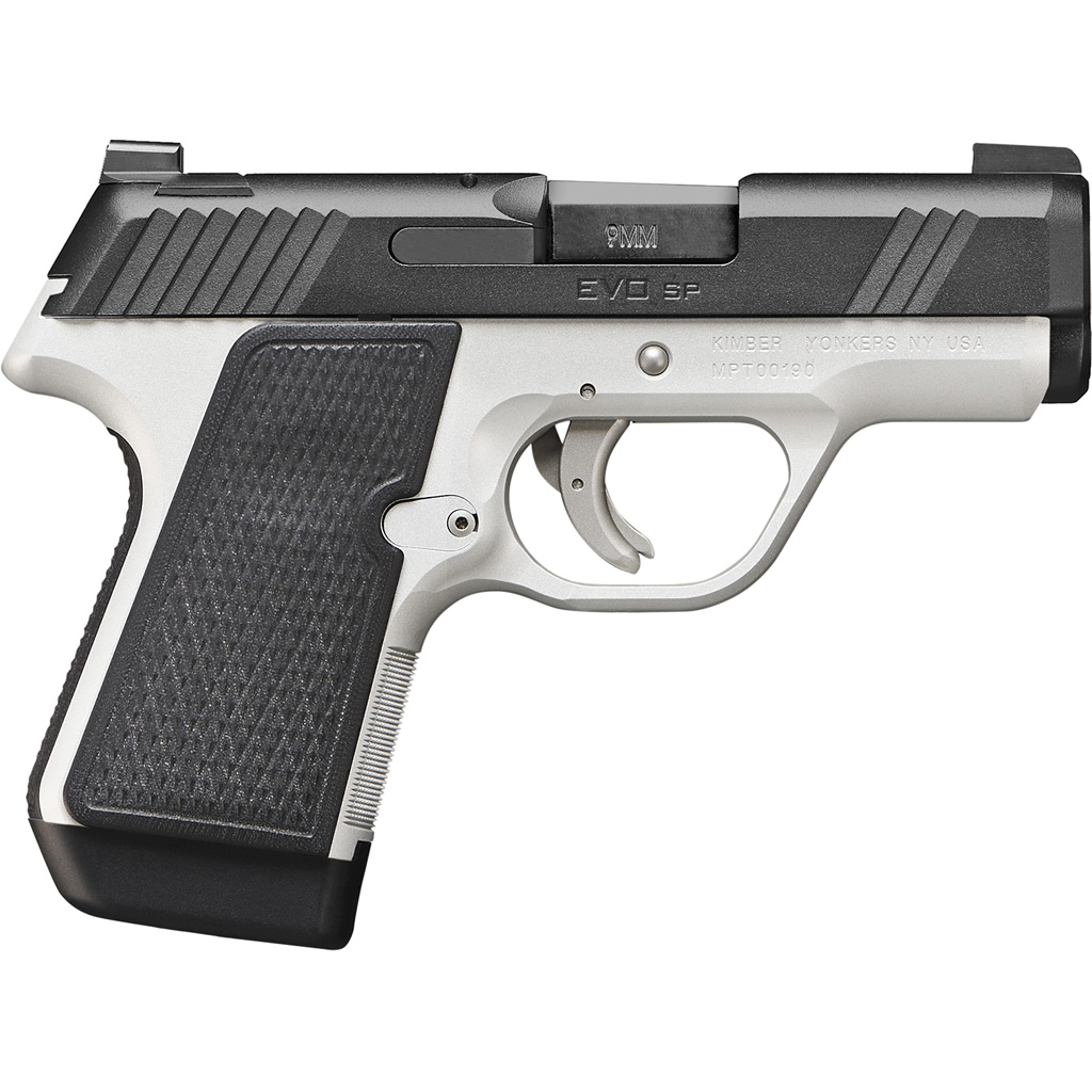 Kimber EVO SP Pistol 9 mm 3.16 in. Two-Tone 7+1 rd. 1 Kimber EVO SP Pistol 9 mm 3.16 in. Two-Tone 7+1 rd.