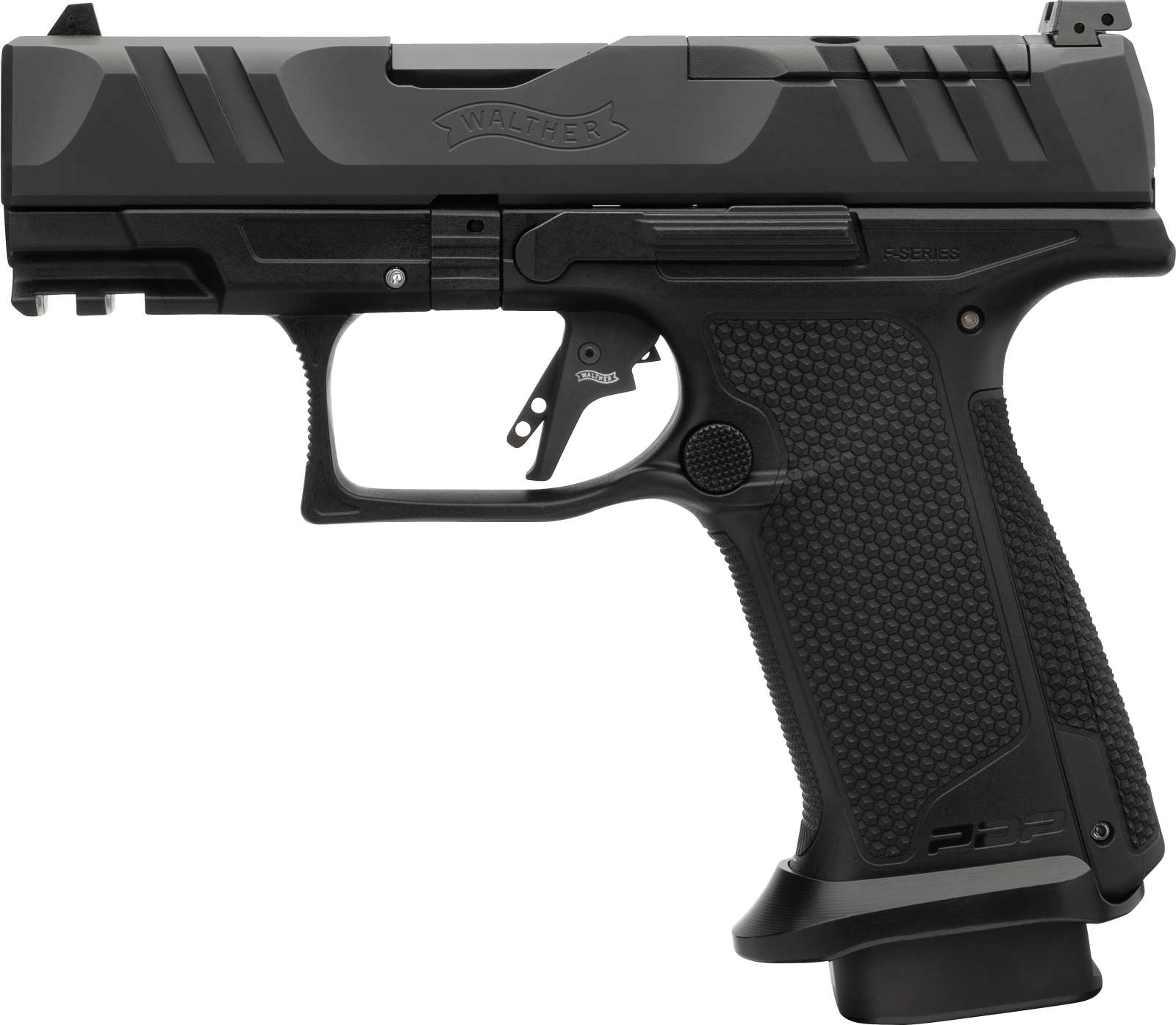 WALTHER PDP PRO F HGA 9MM 3.5IN BBL ADJ WHITE DOT BLACK 3 10RD MAGS RED DOT RDY
