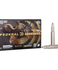 Federal Premium Cape-Shok Rifle Ammunition .416 Rigby 400 gr TBBC 2300 fps - 20/ct