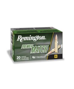 Remington Premier Match Rifle Ammunition 6.5 Creedmoor 140 gr OTMBT 2700 fps 20/rd