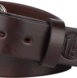 1791 GUN BELT HEAVY DUTY 1.5" - SZ 46/50 SIGNATURE BROWN