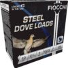 FIOCCHI STEEL DOVE & QUAIL AMO 12GA 1 OZ #7 1200FPS 25-RD ( 10 BOXES PER CASE ) 1 | Utah Fast