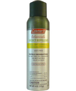 Coleman Botanicals Insect Repellent Lemon Eucalyptus 4oz - Continuous Spray