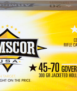 ARMSCOR 45-70 GOV 300GR JHP - 20RD 10BX/CS