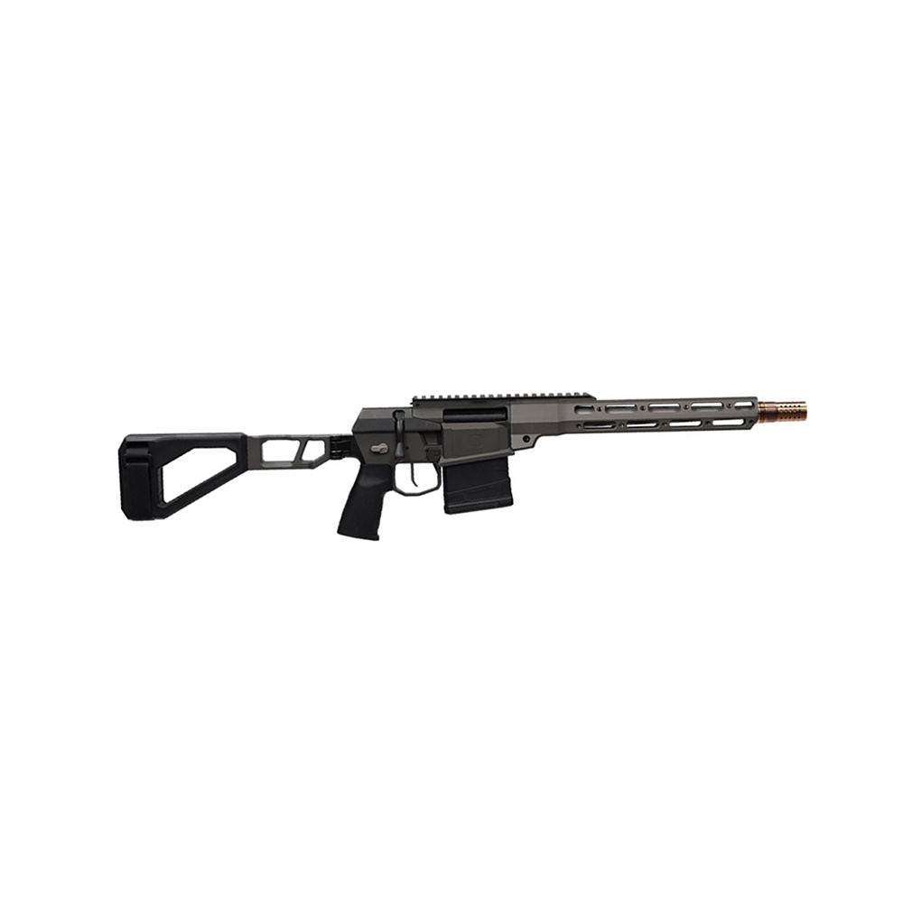 Q THE FIX 8.6BLK 12" T.B. BOLT PISTOL W/ BRACE GRAY 10RD