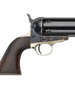 Pietta 1851 Navy Pepperbox Revolver 36 cal. No Barrel Case Hardened Walnut