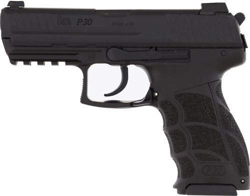 HK P30 V3 DA/SA TRIGGER 9MM - 3.85" 2-15 RD MAGS BLACK 2 HK P30 V3 DA/SA TRIGGER 9MM - 3.85" 2-15 RD MAGS BLACK - Image 2