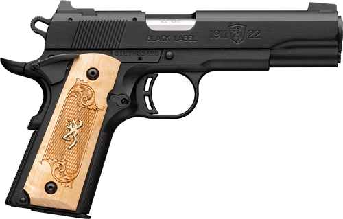 BROWNING 1911-22 22LR FS - MEDALLION 4.25" BLACK/MAPLE 1 BROWNING 1911-22 22LR FS - MEDALLION 4.25" BLACK/MAPLE