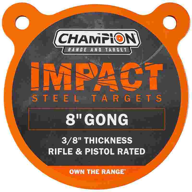 Champion Impact Steel Gong Target 8" Round 1 Champion Impact Steel Gong Target 8" Round