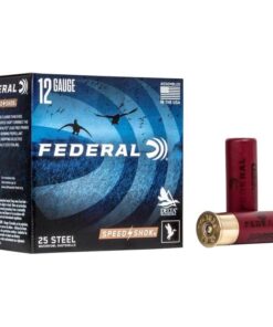 Federal Speed-Shok High Velocity Shotshells 12ga 3" 1-1/8oz 1550 fps #1 Shot 25ct