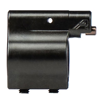 LOW PROF ADJUSTABLE GAS BLOCK W/SCREWS .875'' FOR AR-15 BLACK