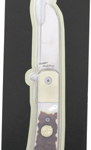 UNCLE HENRY KNIFE NEXT GEN - STAGLON 2.7" FOLDER WHARNCLIFE