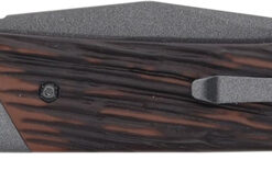 OLD TIMER KNIFE MANUAL FOLDER - 3.75" LUXEWOOD LINER LOCK