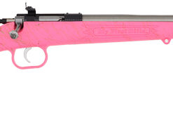 CRICKETT RIFLE G2 22LR PINK - SYNTHETIC/GOLD WEB STAINLESS