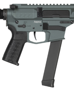 CMMG PISTOL, BANSHEE, MKGS, 9MM, 5", CHARCOAL GRN W/ADJ RIP BRACE