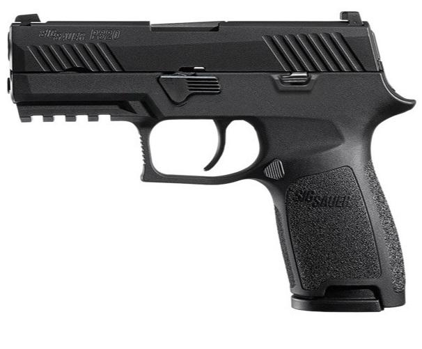 SIG SAUER 320 X-SERIES COMPACT SIZE HGA 9MM 3.6IN BBL XR3 NS OR BLACK POLY X GRIP 2 10RD MAGS RAIL 1 SIG SAUER 320 X-SERIES COMPACT SIZE HGA 9MM 3.6IN BBL XR3 NS OR BLACK POLY X GRIP 2 10RD MAGS RAIL