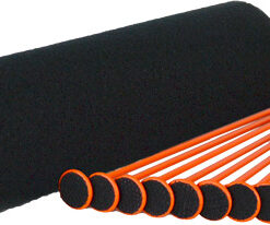 GSS SMALL RIFLE ROD KIT 10 ORG - RIFLE RODS .22 CAL 19"X15"