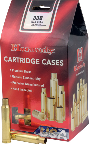 HORNADY UNPRIMED CASES 338 WIN - MAG 50 PACK 5PK/CS 1 HORNADY UNPRIMED CASES 338 WIN - MAG 50 PACK 5PK/CS