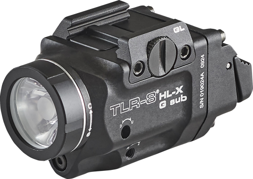 STREAMLIGHT TLR-8 HL-X G SUB - USB FOR GLOCK43X/48MOS G LASER 1 STREAMLIGHT TLR-8 HL-X G SUB - USB FOR GLOCK43X/48MOS G LASER