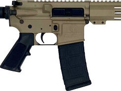 GLFA AR15 PISTOL 223 WYLDE - 7.5" STAINLESS BBL FDE