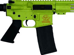 GLFA AR15 PISTOL 223 WYLDE - 7.5" S/S BBL ZOMBIE SPLATTER