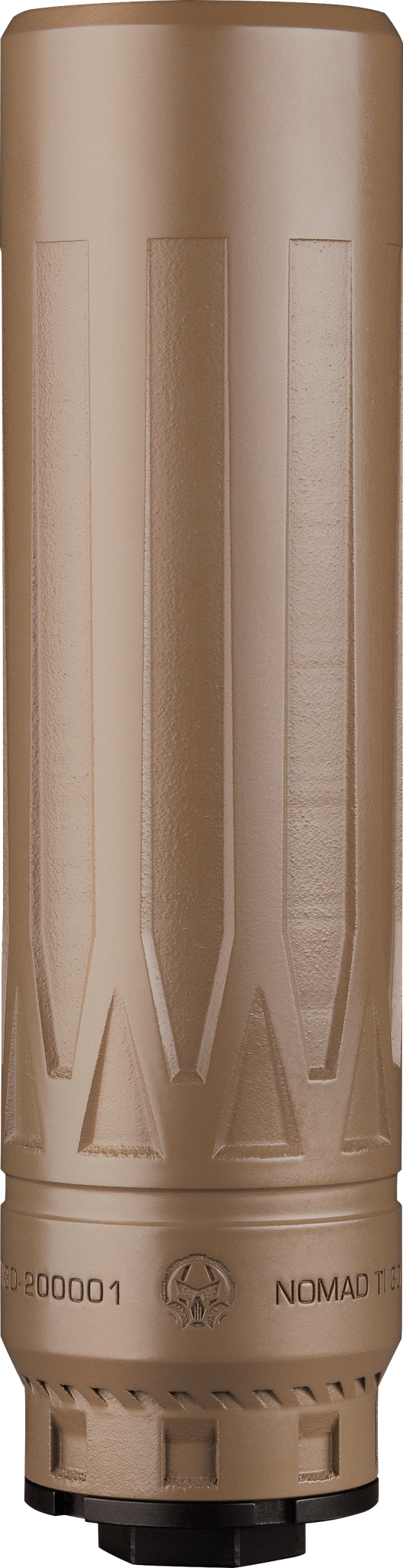 DEAD AIR NOMAD TI XC 7.62MM DIRECT THREAD FDE 6.7"/9.6OZ